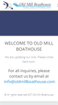Mobile Screenshot of oldmillboathouse.com